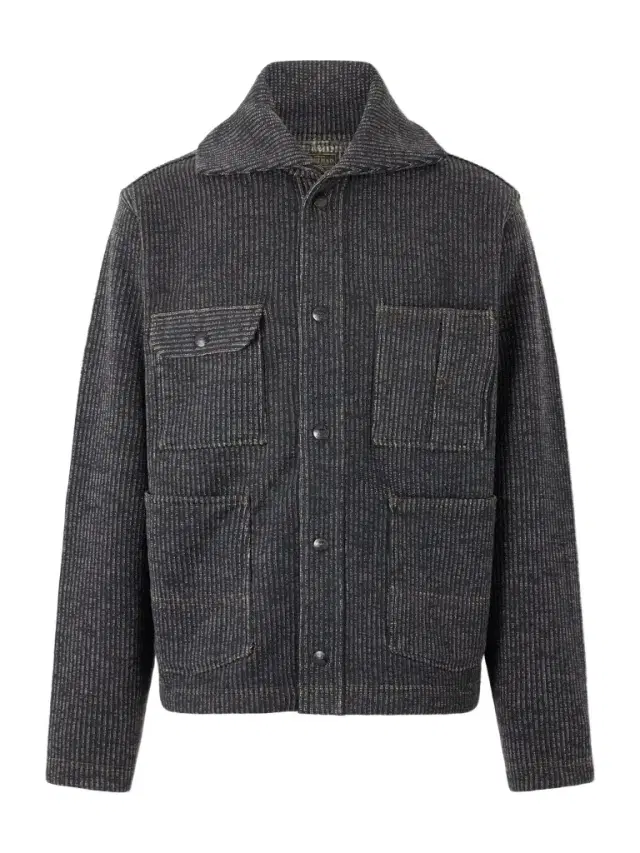 RRL Charles Striped Cotton-Blend Fleece Jacket - Men