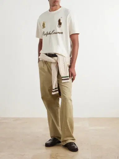 Polo Ralph Lauren Logo-Embroidered Cotton T-Shirt - Men | Thumbnail 2