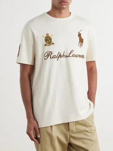 Polo Ralph Lauren Logo-Embroidered Cotton T-Shirt - Men | Thumbnail 3