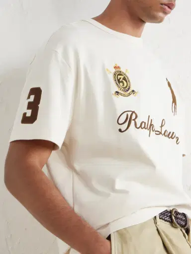 Polo Ralph Lauren Logo-Embroidered Cotton T-Shirt - Men | Thumbnail 5