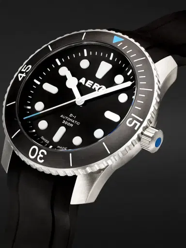Aera D-1 Driver Automatic Stainless Steel Watch - Men | Thumbnail 3
