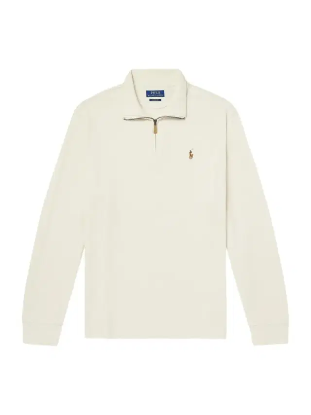 Polo Ralph Lauren Logo-Embroidered Ribbed Cotton Half-Zip Sweater - Men