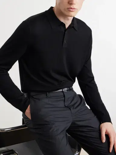 Slowear Slim-Fit IceCotton Piqué Polo Shirt - Men | Thumbnail 5