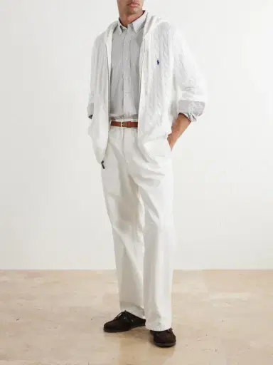 Polo Ralph Lauren Logo-Embroidered Striped Cotton Shirt - Men | Thumbnail 2