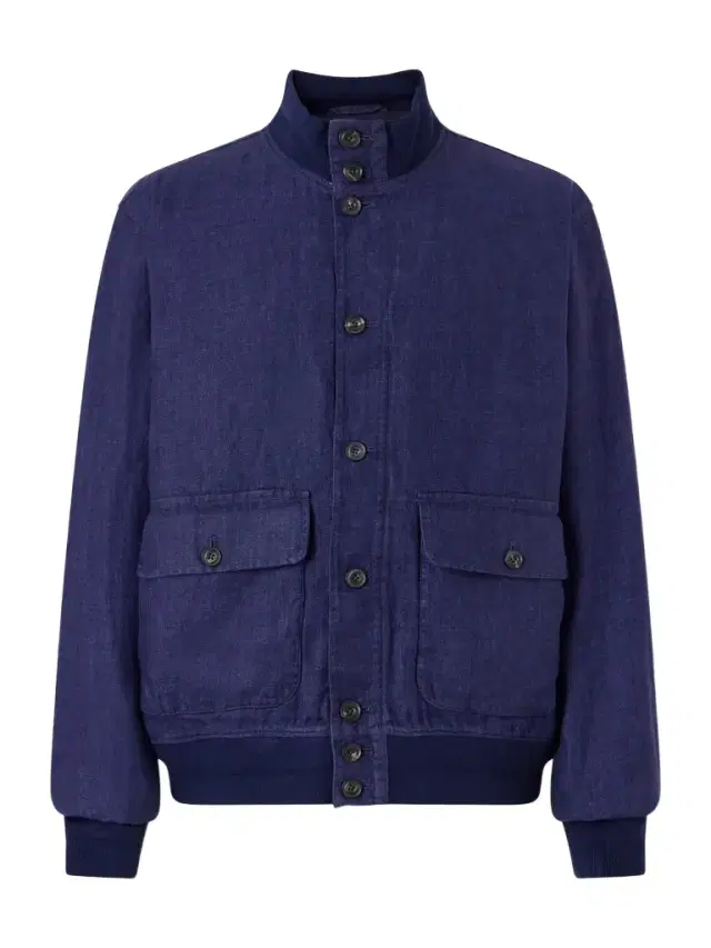Polo Ralph Lauren Herringbone Linen Blouson - Men