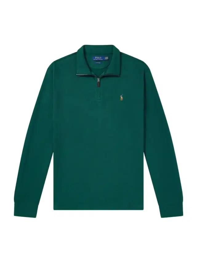 Polo Ralph Lauren Logo-Embroidered Cotton-Jersey Half-Zip Sweatshirt - Men