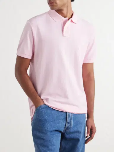 Polo Ralph Lauren Logo-Embroidered Cotton-Piqué Polo Shirt - Men | Thumbnail 3