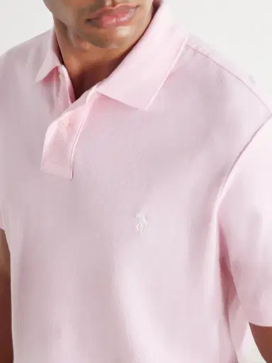 Polo Ralph Lauren Logo-Embroidered Cotton-Piqué Polo Shirt - Men | Thumbnail 5