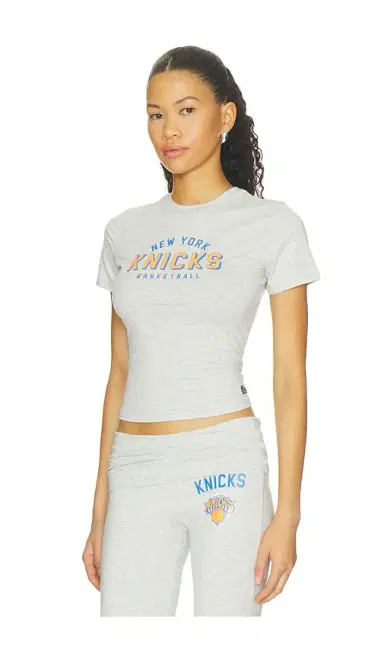 Hype and Vice Knicks Cotton Jersey T-shirt | Thumbnail 2