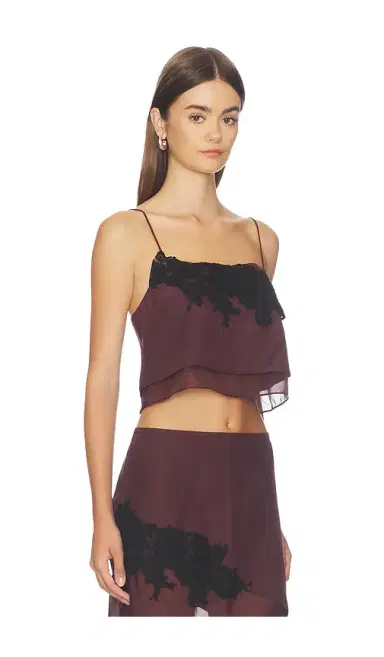 SIR. Noria Cropped Cami Top | Thumbnail 2