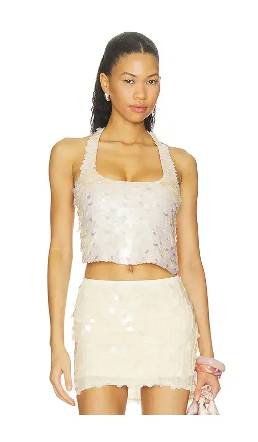 retrofete Avriel Embellished Top
