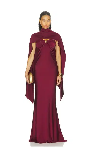 Shani Shemer Bella Dress With Scarf | Thumbnail 1