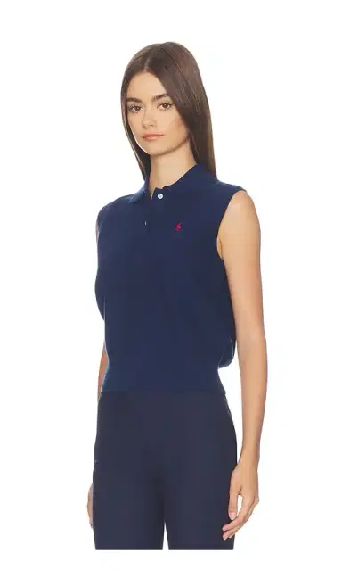 Polo Ralph Lauren Sleeveless Polo Knit Collar Pullover | Thumbnail 2