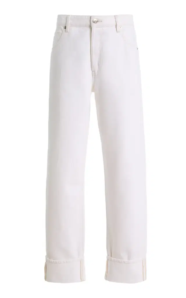 Frame x Sotheby's Essential Rigid High-Rise Straight-Leg Jeans