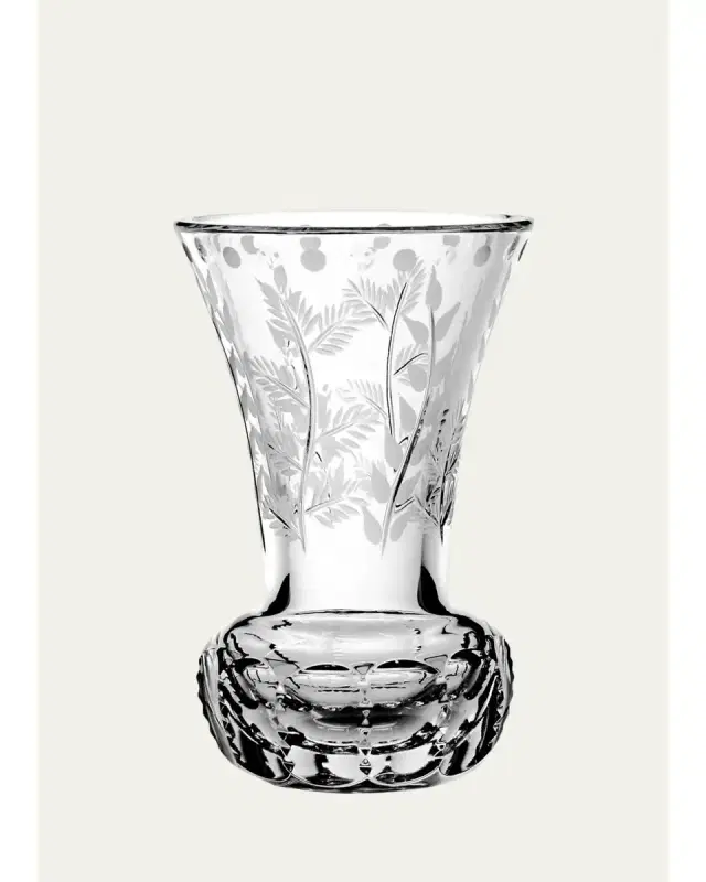 William Yeoward Crystal Fern Posy Vase