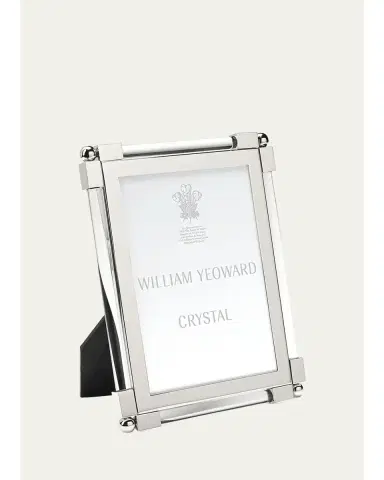 William Yeoward Crystal New Classic Clear Frame, 5" x 7" | Thumbnail 1