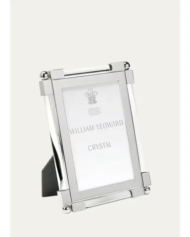 William Yeoward Crystal New Classic Clear Frame, 4" x 6" | Thumbnail 1
