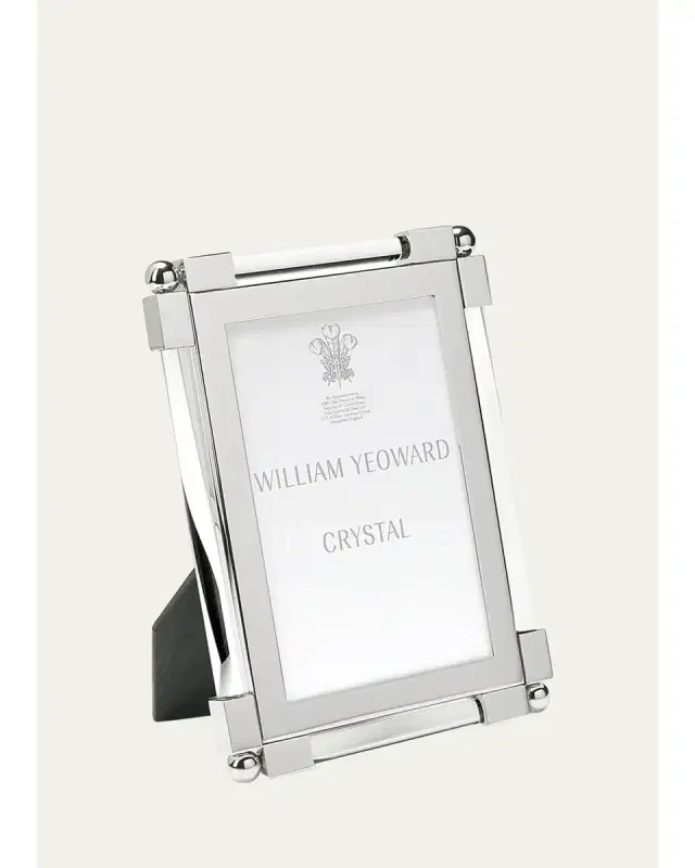 William Yeoward Crystal New Classic Clear Frame, 4" x 6"