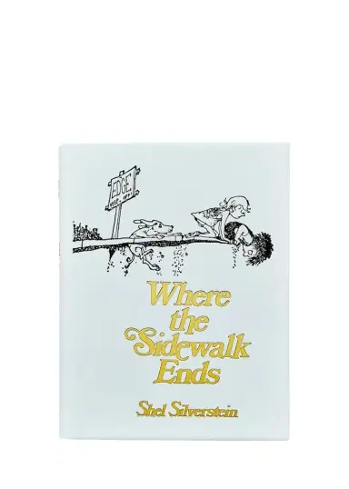 Graphic Image "Where the Sidewalk Ends" Leather Bound Book by Shel Silverstein | Thumbnail 1