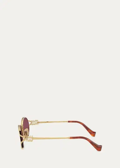 Miu Miu 54MM Oval Sunglasses | Thumbnail 2