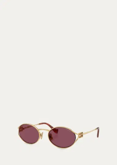 Miu Miu 54MM Oval Sunglasses | Thumbnail 3