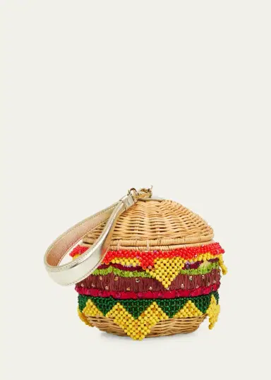 Judith Leiber Couture Deluxe Cheeseburger Basket Wristlet Bag | Thumbnail 3