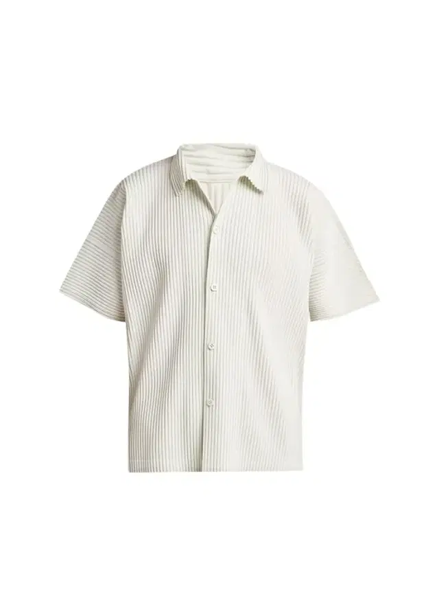 Men's Monthly Colors July Pleated Short-Sleeve Shirt