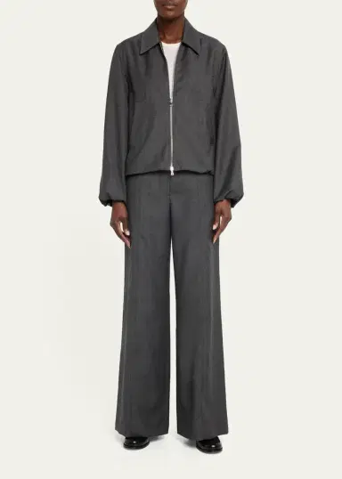 OFFICINE GÉNÉRALE Zelia Wide-Leg Pants | Thumbnail 2 OFFICINE GÉNÉRALE Zelia Wide-Leg Pants | Thumbnail 2