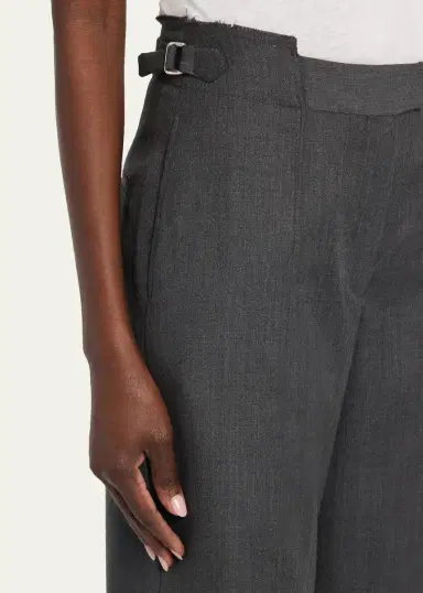 OFFICINE GÉNÉRALE Zelia Wide-Leg Pants | Thumbnail 5 OFFICINE GÉNÉRALE Zelia Wide-Leg Pants | Thumbnail 5