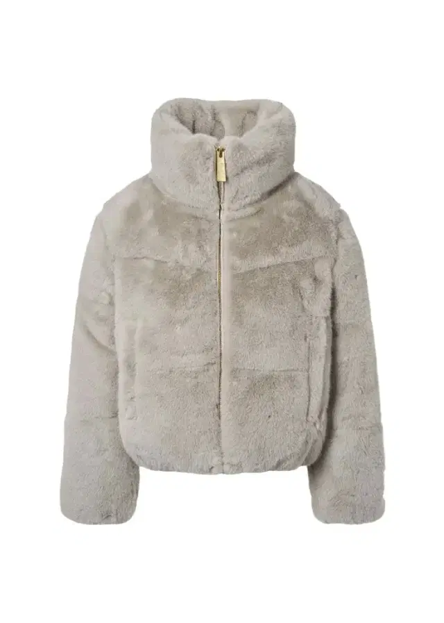 Molo Girl's Havi Faux Fur Jacket, Size 4-7