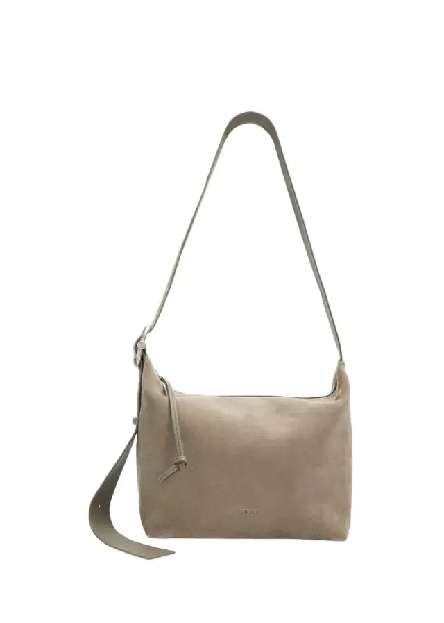 Loewe Men's Loop Medium Hobo Bag in Suede