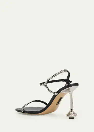 Loewe 90mm Toy Embellished Suede Sandals | Thumbnail 4 Loewe 90mm Toy Embellished Suede Sandals | Thumbnail 4