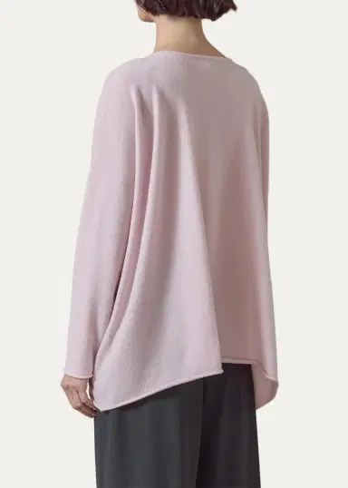 Eskandar Cashmere A-Line Bateau Neck Sweater - Long | Thumbnail 7 Eskandar Cashmere A-Line Bateau Neck Sweater - Long | Thumbnail 7