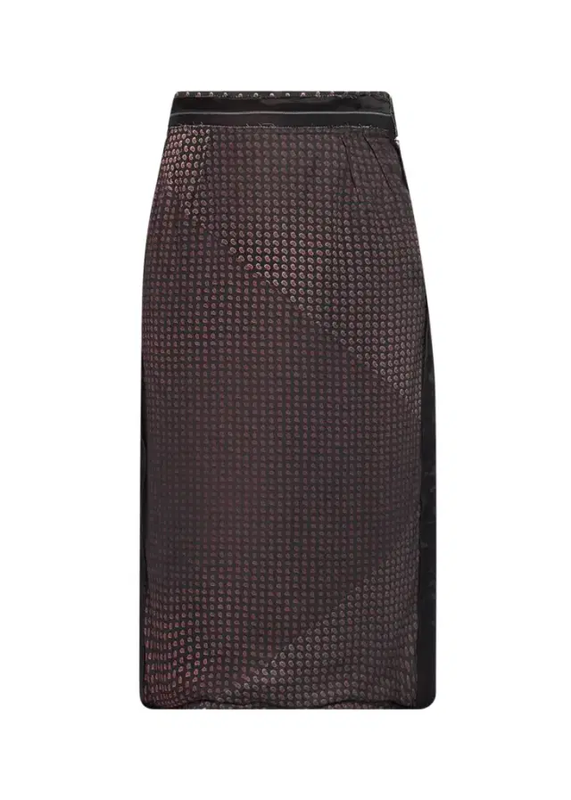 MM6 MAISON MARGIELA Paisley Print Midi Pencil Skirt