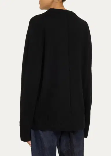The Row Sibem Wool-Cashmere Crewneck Sweater | Thumbnail 3