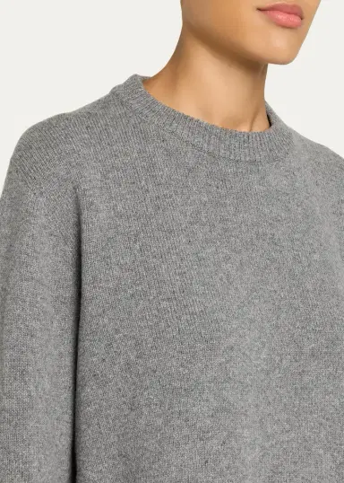 The Row Sibem Wool-Cashmere Crewneck Sweater | Thumbnail 10
