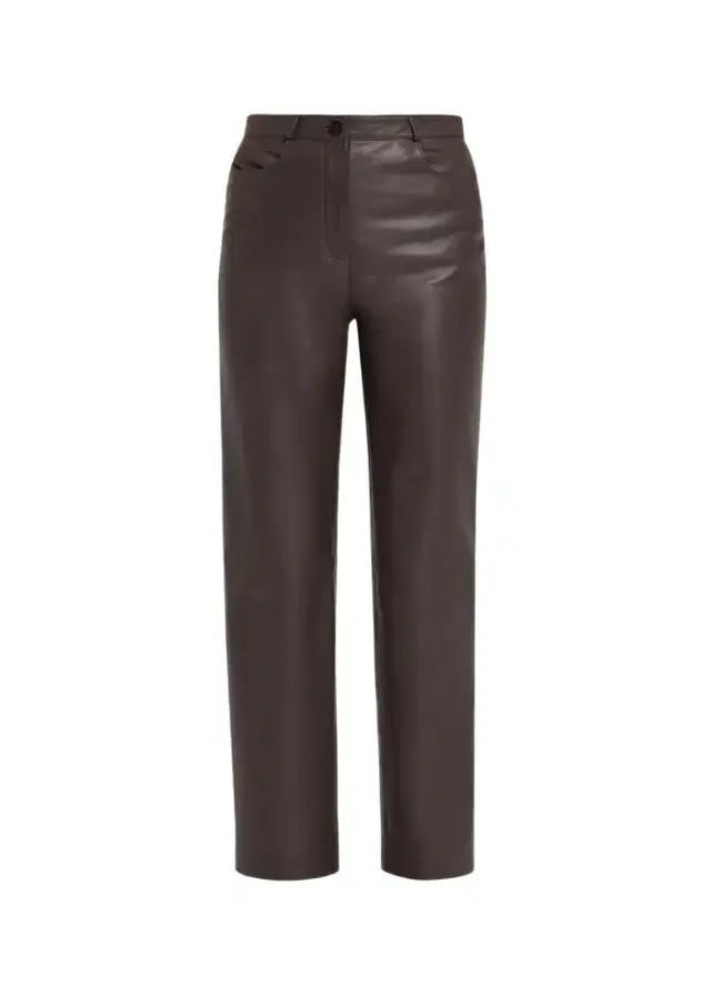 Loulou de Saison Cobe Leather Straight-Leg Pants