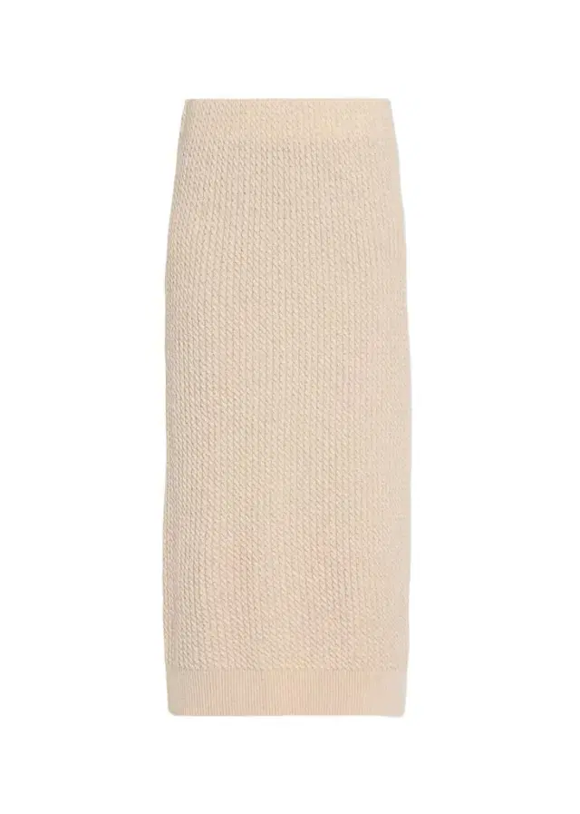 Lafayette 148 New York Cable-Knit Cashmere Midi Skirt