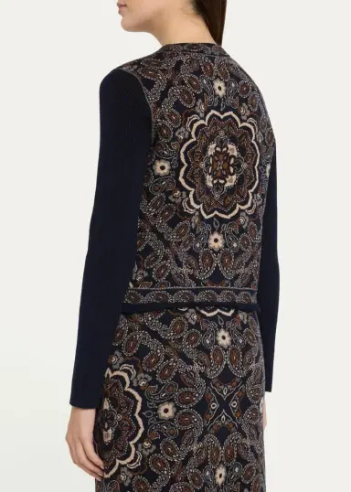 Cara Cara Alesia Paisley Jacquard Jacket | Thumbnail 3