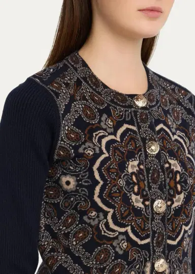 Cara Cara Alesia Paisley Jacquard Jacket | Thumbnail 5