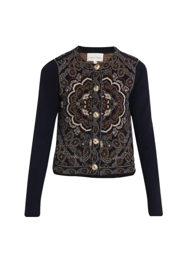 Cara Cara Alesia Paisley Jacquard Jacket