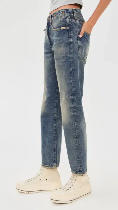 R13 BF Jeans Bowery Indigo | Thumbnail 4