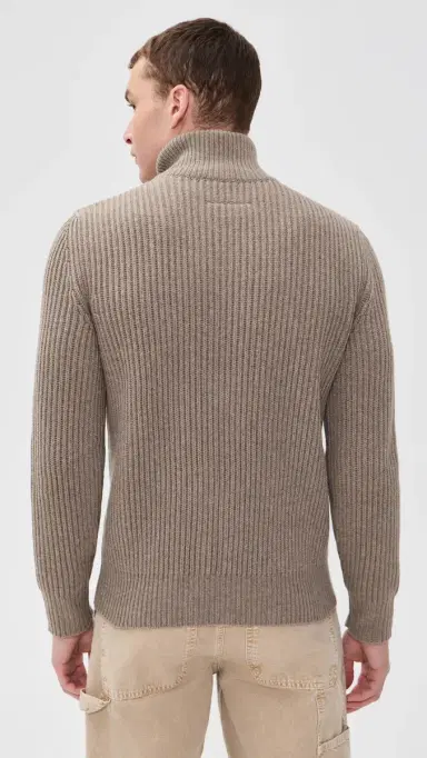 MM6 MAISON MARGIELA Full Zip Sweater | Thumbnail 3 MM6 MAISON MARGIELA Full Zip Sweater | Thumbnail 3