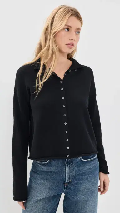 Alex Mill Taylor Cardigan Black S | Thumbnail 2