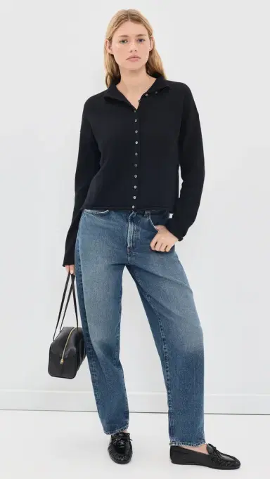 Alex Mill Taylor Cardigan Black S | Thumbnail 5
