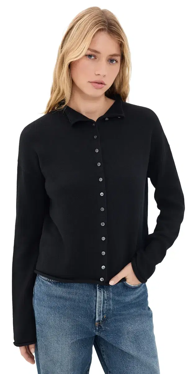 Alex Mill Taylor Cardigan Black