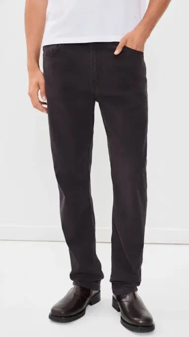 Frame Modern Straight Jeans Deep Brown | Thumbnail 2