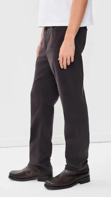 Frame Modern Straight Jeans Deep Brown | Thumbnail 4