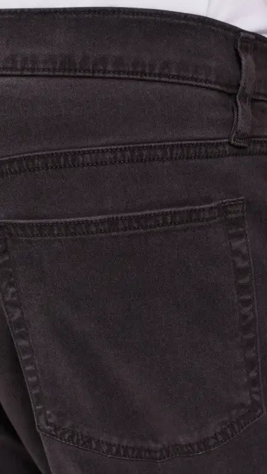 Frame Modern Straight Jeans Deep Brown | Thumbnail 6