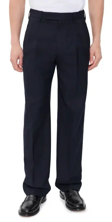 Vince Refined Twill Double Pleated Louie Trousers Coastal | Thumbnail 1 Vince Refined Twill Double Pleated Louie Trousers Coastal | Thumbnail 1